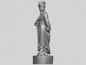zhu ge liang kong ming 3D-printmodel