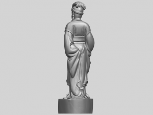 zhu ge liang kong ming 3D-printmodel