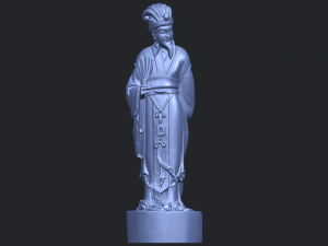 zhu ge liang kong ming 3D-printmodel
