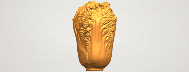 vegetable - fatt choi 02 3Dプリントモデル .c4d .max .obj .3ds .fbx .stl .blend 