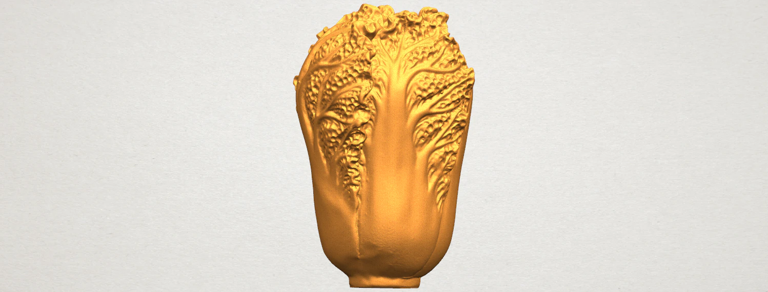vegetable - fatt choi 02 3D Print Model .c4d .max .obj .3ds .fbx .stl .blend