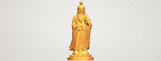 tai shang lao jun 3D-printmodel .c4d .max .obj .3ds .fbx .stl .blend 