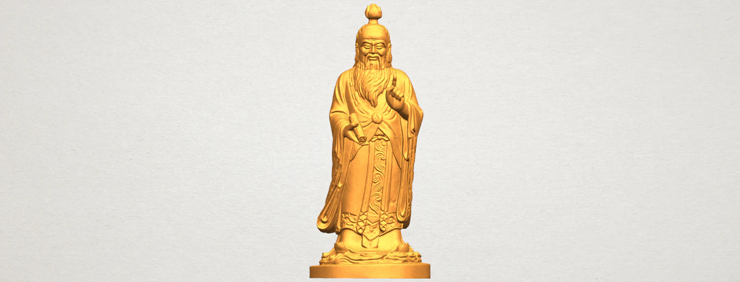 tai shang lao jun 3D Print Model .c4d .max .obj .3ds .fbx .stl .blend 