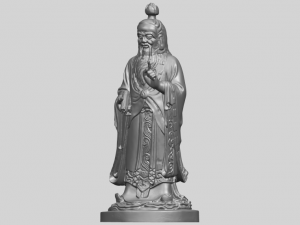 tai shang lao jun 3D-printmodel
