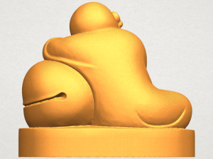 little monk 02 Modello di stampa 3D