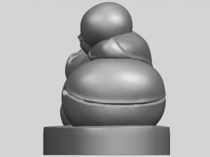 little monk 02 3D Print Model