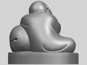 little monk 02 Modello di stampa 3D