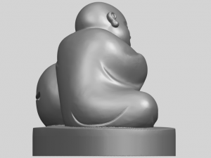 little monk 02 Modello di stampa 3D