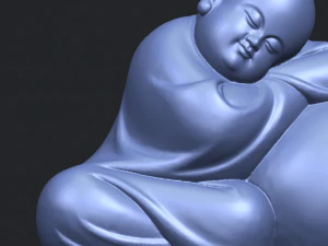 little monk 02 3D Print Model