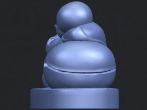 little monk 02 3D Print Model