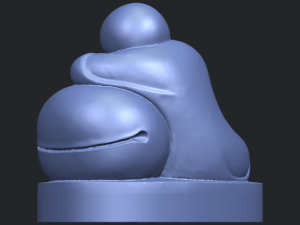 little monk 02 Modello di stampa 3D