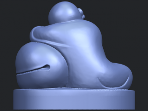 little monk 02 Modello di stampa 3D