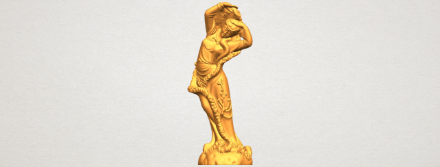 fairy 05 3D Baskı Modeli .c4d .max .obj .3ds .fbx .stl .blend 