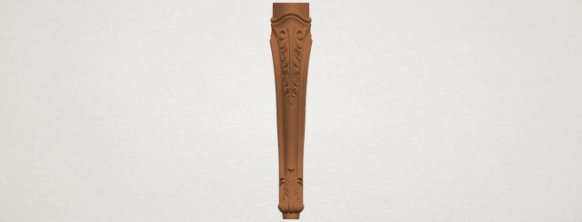 table leg 02 3Dプリントモデル .c4d .max .obj .3ds .fbx .stl .blend 