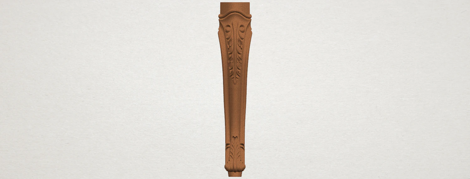 table leg 02 3D Print Model .c4d .max .obj .3ds .fbx .stl .blend 