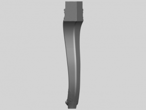 table leg 02 3Dプリントモデル