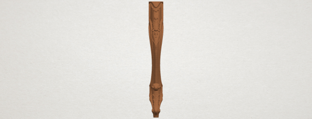 table leg 03 3Dプリントモデル .c4d .max .obj .3ds .fbx .stl .blend 