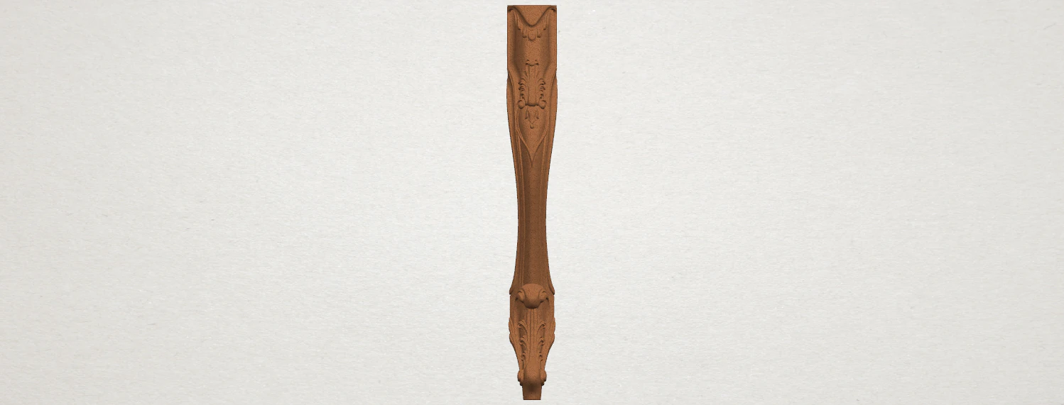 table leg 03 3D Print Model .c4d .max .obj .3ds .fbx .stl .blend 