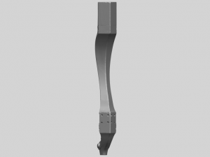 table leg 03 3Dプリントモデル