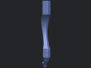 table leg 03 3Dプリントモデル