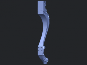 table leg 03 3Dプリントモデル