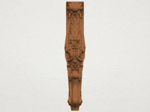 टेबल लेग 05 3D प्रिंट मॉडल