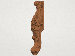 table leg 05 3D-Druckmodell