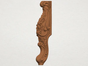 टेबल लेग 05 3D प्रिंट मॉडल