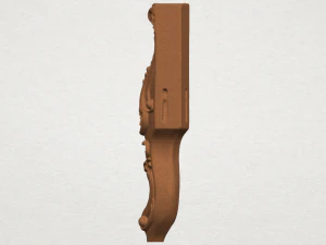 टेबल लेग 05 3D प्रिंट मॉडल