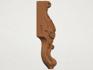 टेबल लेग 05 3D प्रिंट मॉडल