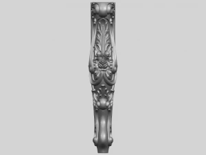 टेबल लेग 05 3D प्रिंट मॉडल