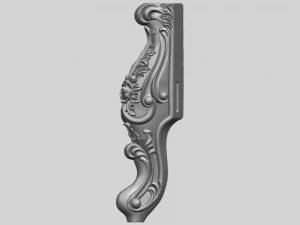 टेबल लेग 05 3D प्रिंट मॉडल