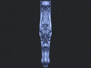 टेबल लेग 05 3D प्रिंट मॉडल