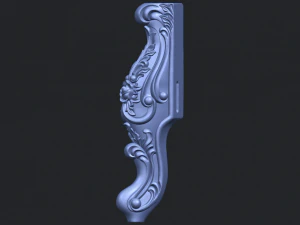 टेबल लेग 05 3D प्रिंट मॉडल