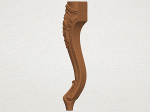table leg 05 3D-printmodel