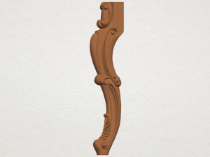 table leg 06 3Dプリントモデル