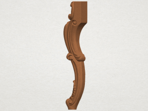 table leg 06 3Dプリントモデル