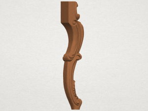 table leg 06 3Dプリントモデル