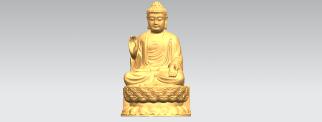 gautama buddha 03 3D-printmodel .c4d .max .obj .3ds .fbx .stl .blend 