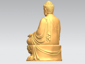 gautama buddha 03 3D-printmodel