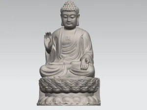 gautama buddha 03 3D Print Model
