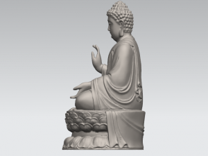 gautama buddha 03 3D-printmodel