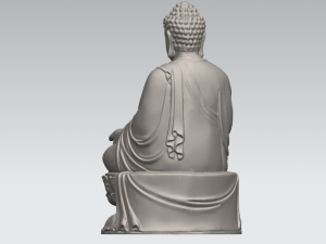 gautama buddha 03 3D-printmodel