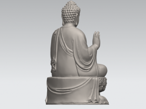 gautama buddha 03 3D-printmodel