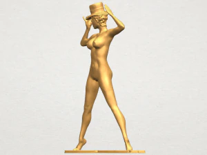 naked girl 15 3D Print Model