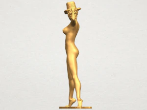 naked girl 15 3D Print Model