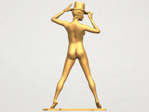 naked girl 15 3D Print Model