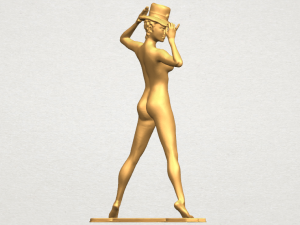 naked girl 15 3D-Druckmodell
