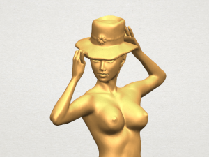 naked girl 15 3D-Druckmodell