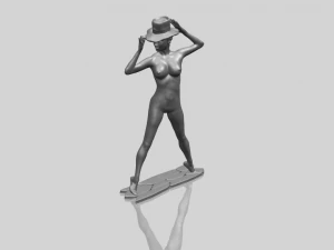 naked girl 15 3D Print Model